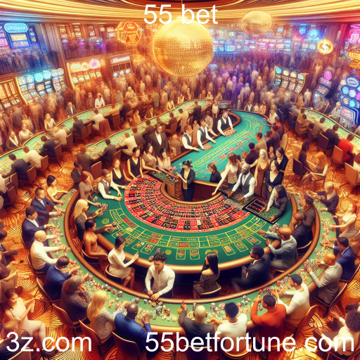 A Emoção do Casino Ao Vivo na 55 Bet